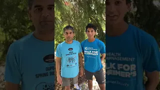 Father and son run 100km for Alzheimer's