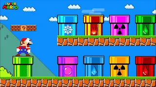 Mario DON’T FALL Into The WRONG Pipe in Super Mario Bros.! | Mario Bros Game Animation | Ks Mario