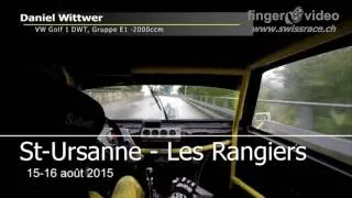 Always at the Limit! VW GOLF I 2.0 16V, full onboard, from Daniel Wittwer at Swiss Hillclimb 2015