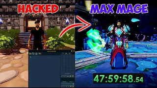 This is how I rebuilt from nothing to max gear in 7 days (RuneScape)