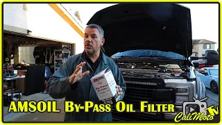 2019 Ford Super Duty F-250 Platinum AMSOIL By-Pass Oil Filter Install