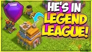 Another Town Hall 7 in LEGEND LEAGUE in Clash of Clans   Best Push Army