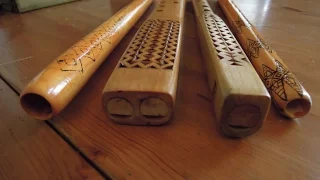 Testing traditional Flutes from Carpathian Mountains