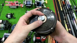 Video 104 : Máy Câu Biển Hạng Nặng / Cần Câu 5 Khúc Mini Daiwa Nhật Bản / Đồ Câu Thành Công