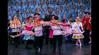 "Хоровод дружбы", Ансамбль Локтева. "Round dance of friendship", Loktev Ensemble.