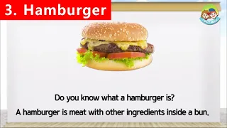 80 Foods | Unit 3 | Hamburger