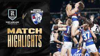 Port Adelaide v Western Bulldogs Highlights | Preliminary Final, 2021 | AFL