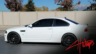 E46 M3 (FULL VEHICLE WRAP)!! Gloss White