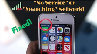 Real Fix: No Service or Searching on your iPhone 5s,5c,5