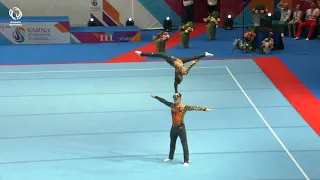 Jake Palmer & Aaron Greally (GBR) - 2023 ACRO European bronze medallists, Balance