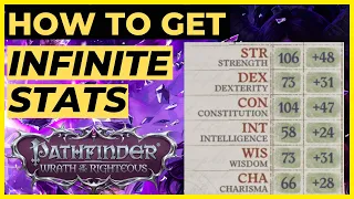 PATHFINDER: WOTR - How to get INFINITE Stats! The Ultimate CHEESE [PATCHED]