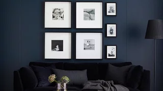 IKEA Ideas:How to hang pictures for a foolproof finish