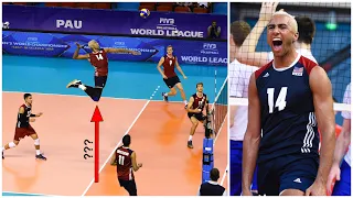Benjamin Patch | Incredible 382cm Vertical Jump | Volleyball Player Without Gravity (HD)