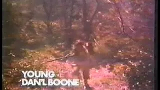 YOUNG DAN'L BOONE promo short-lived CBS program 1977