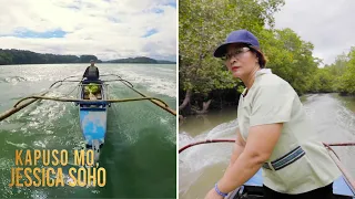 Guro mula Sorsogon, sumasakay ng bangka maturuan lang ang mga estudyante | Kapuso Mo, Jessica Soho