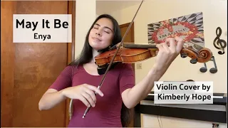May It Be - Enya (Violin Cover by Kimberly Hope)