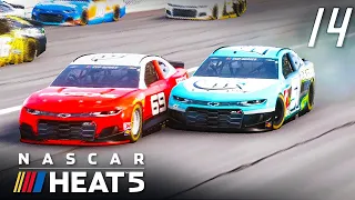 ПОСТАВИЛ ХЕЙТЕРА НА МЕСТО - NASCAR Heat 5 #14