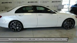 2017 Mercedes-Benz E43 AMG Brampton ON 17MB929