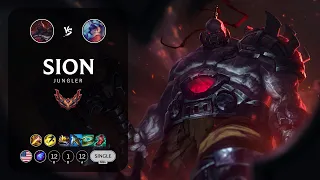 Sion Jungle vs Nunu & Willump - NA Grandmaster Patch 14.2