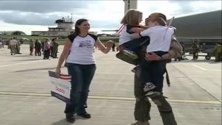 480th Fighter Squadron Returns Home From Afghanistan