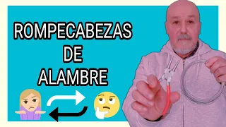 Como HACER un ROMPECABEZAS de ALAMBRE - Trucos de ingenio