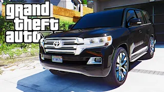 GTA V Real Life Mods - Toyota Land Cruiser V8 2020