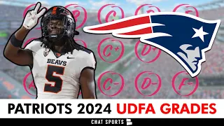 New England Patriots UDFA Grades: Grading The Patriots UDFA Signings Ft. DeShaun Fenwick & Jett Bush