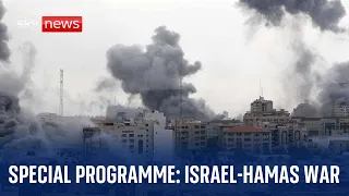 Sky News special programme on the Israel-Hamas war