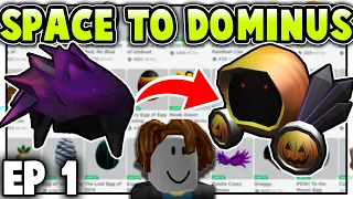 Space Hair to Dominus (WE TRADED AWAY SPACE HAIR!) Roblox Trading Ep 1