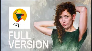 Learn how to paint a portrait in oil paint. Full & Free tutorial. By Ben Lustenhouwer