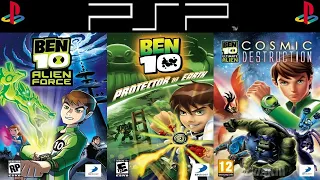 All Ben 10 Games on PSP