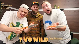 Das Messer für 7vsWild. Team Papaplatte & Reeze