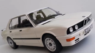 1:18 Norev 1986 BMW m535i e28 M5 White Diecast Model