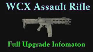 WCX Assault Rifle All Stat Upgrades and How Many Lei Cost Full Infomation Resident Evil 8 Village