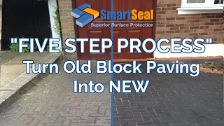 5 Easy Steps To Turn Old Block Paving Driveways Into NEW!