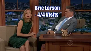 Brie Larson - Has A Fake Argument With Craig - 4/4 Appearances In Chron. Order [HD]