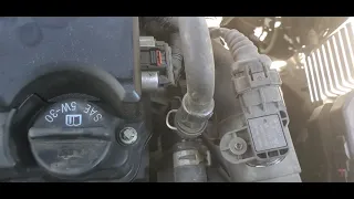 chevy cruze, sonic malibu, cooling fan stays on after car is  turn off ,