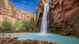 The waterfalls of Havasupai