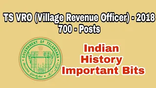 TS VRO 2018 (VILLAGE REVENUE OFFICER) Important Bits 2018