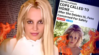 Britney Spears is FREAKED Out After POLICE Show Up at Her HOME