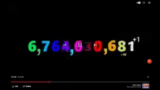 0 to 1 trillion with sound effects sped up!