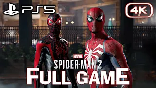 SPIDER-MAN 2 PS5 - FULL GAME Walkthrough No Commentary (4K 60FPS)