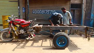 Talented Local Guys Build Custom Loader Rickshaw