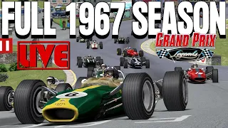 Full 1967 Season Livestream - Grand Prix Legends