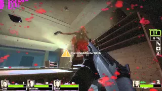 left4dead2 how to kill the witch with shotgun on expert (1080p 60 fps)