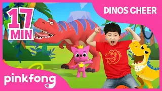 Baby T-Rex and more | Dinosaur T-Rex Songs | +Compilation | Pinkfong Songs for Children