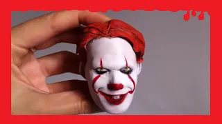 Sculpture from Bill Skarsgard to Pennywise - Timelapse