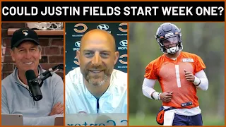 Bears HC Matt Nagy on when we'll see Justin Fields | PFF