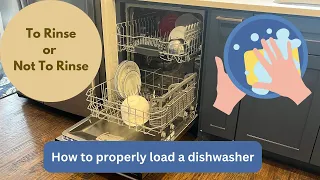 Should you pre rinse before putting dishes in the dishwasher?