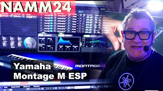 NAMM 2024 - Yamaha - Montage M ESP Plug-in